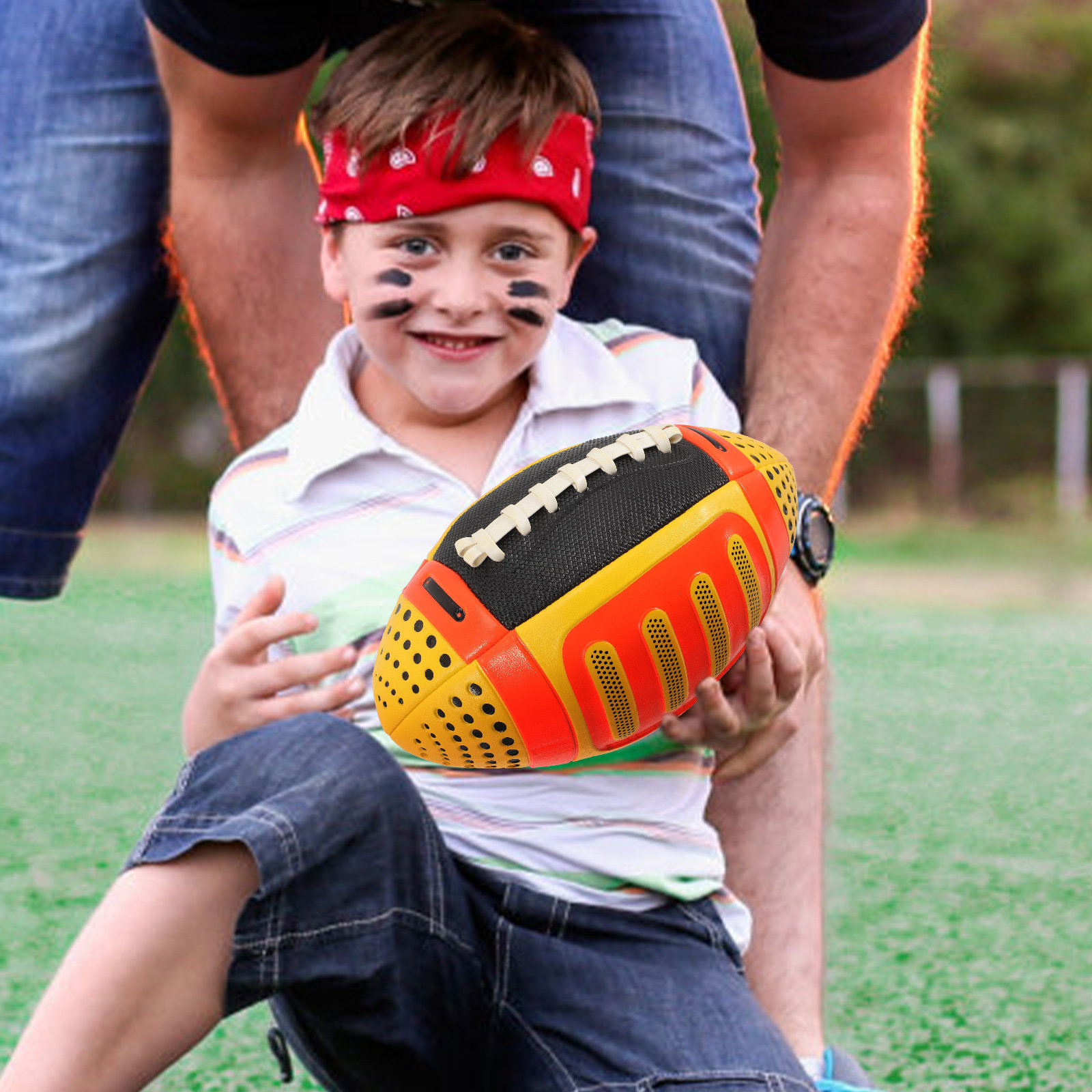 Rugby Training Ball - Balón de Rugby de Material PU