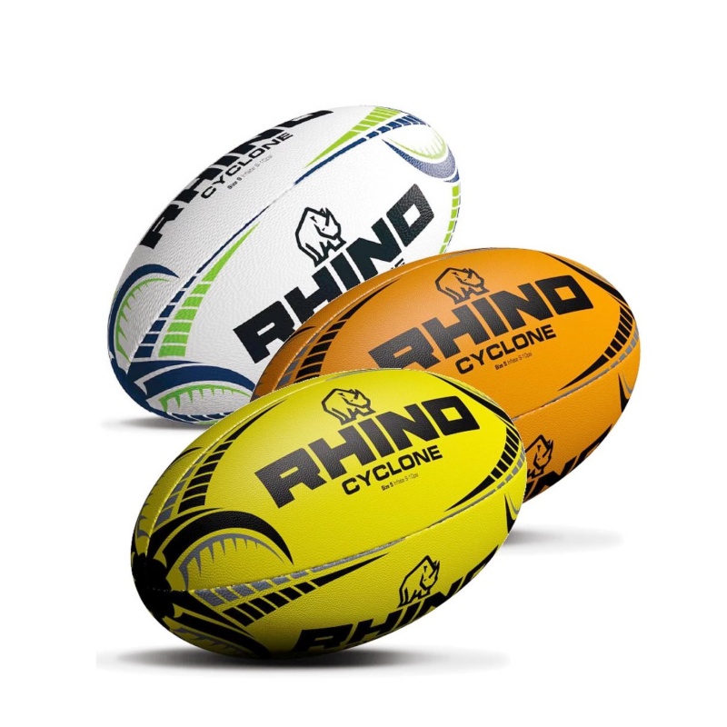 Rugby Training Ball - Balón de Rugby Rhino Cyclone XV