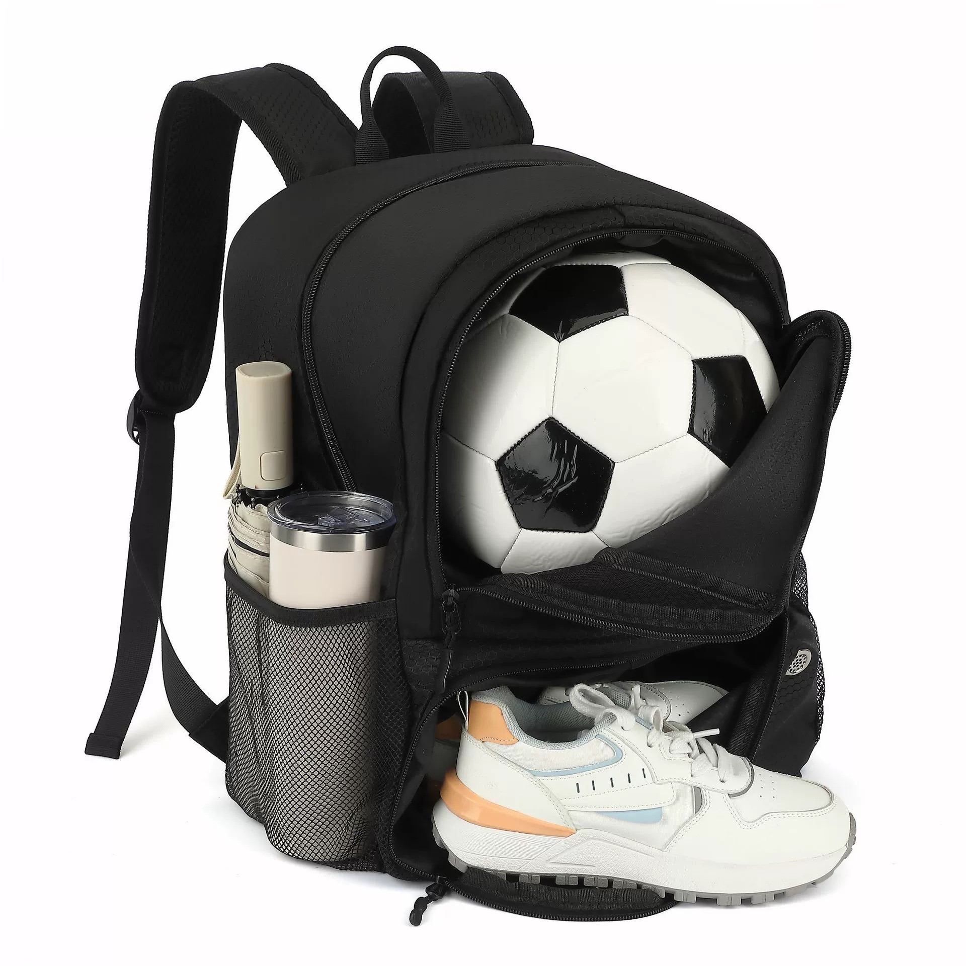 Sports Equipment Air China - Bolsa de fútbol de doble hombro,