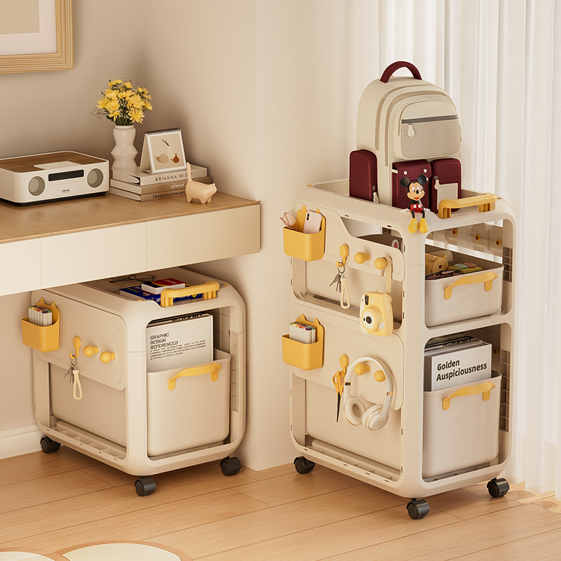 Sports Equipment Storage Rack - Nuevo Carrito Móvil con Cajones, Estante