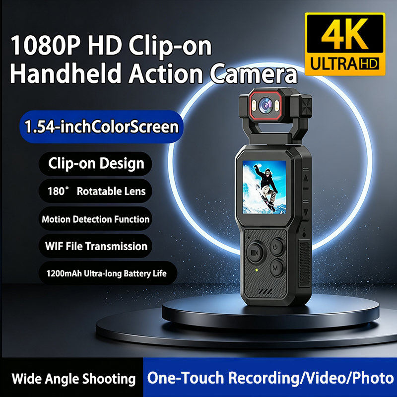 Sports Equipment In Chinese - Cámara Deportiva 4K Equipada con Sensor