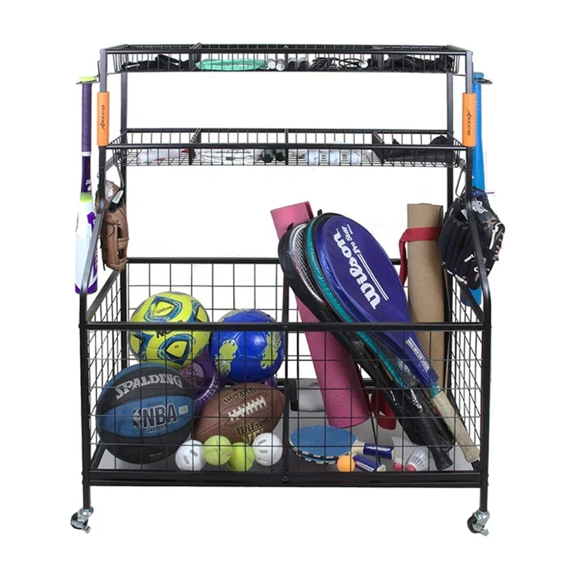 Sports Equipment Holder - Organizador de almacenamiento de equipos deportivos