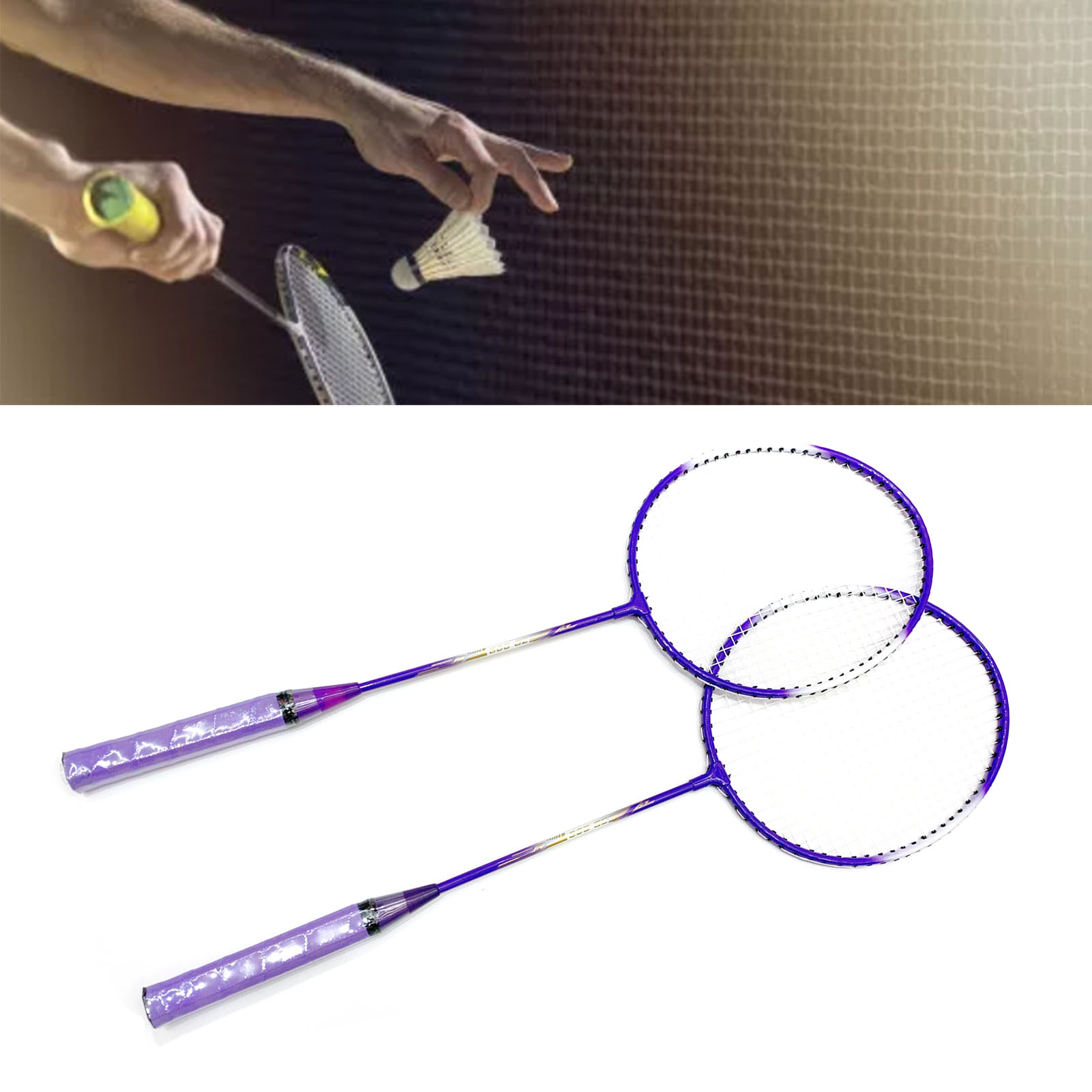 Sports Equipment Types - Juego de raquetas de bádminton con