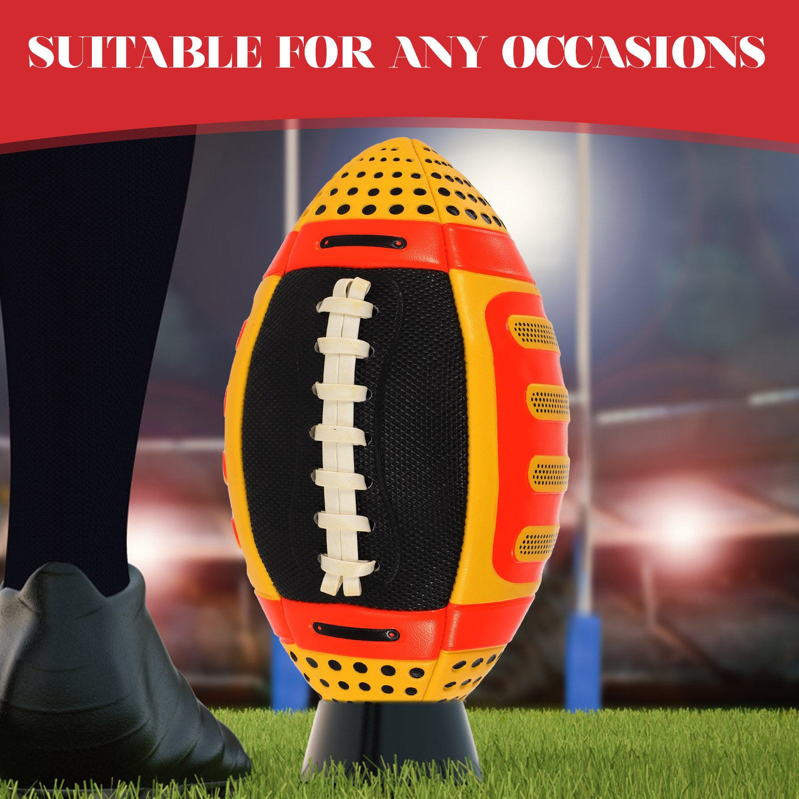 Balón de Rugby de Material PU  - Rugby Training Ball reseña y precio