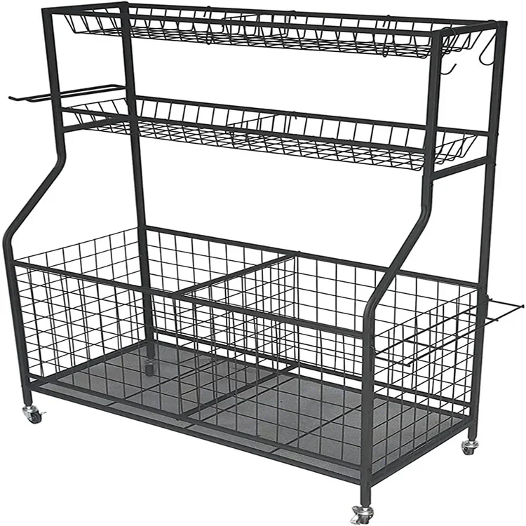2026 Almacenamiento Extraíble  - Sports Equipment Storage Rack reseña y precio