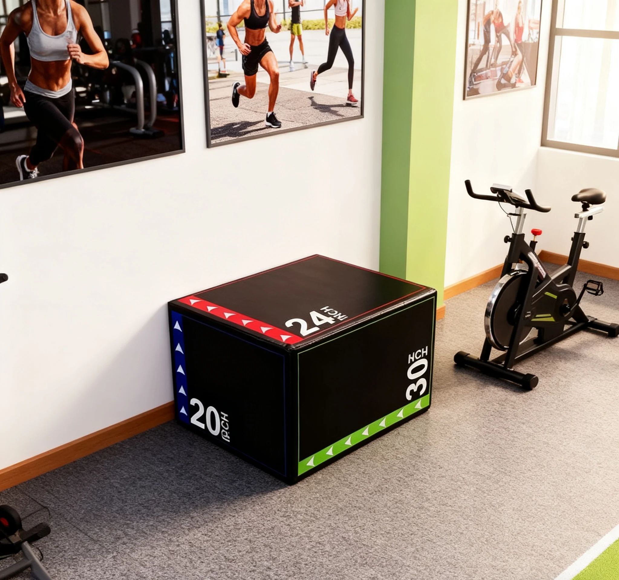 Caja de salto 3 en 1, caja fot - Sports Equipment Storage Rack reseña y precio