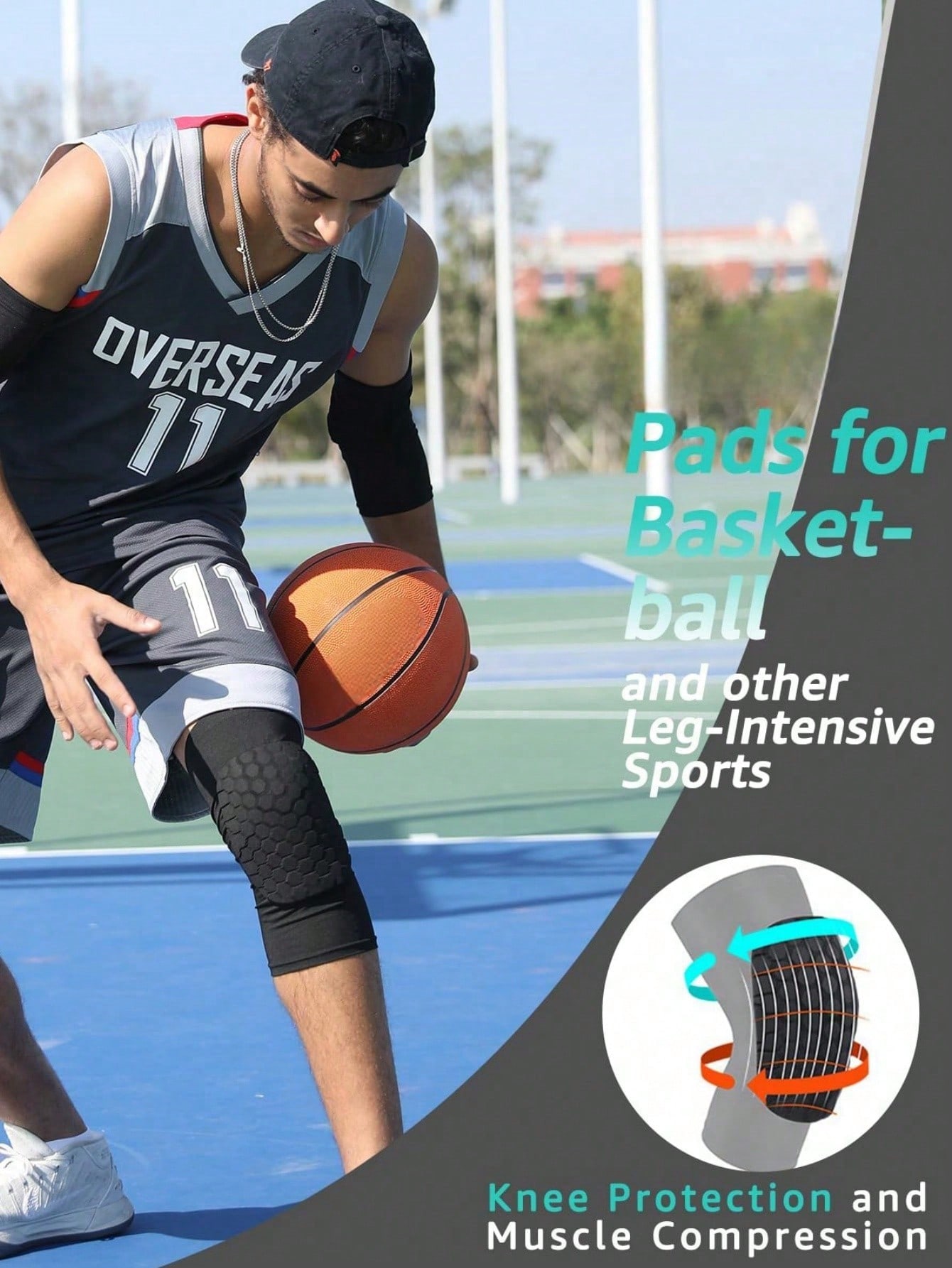 Rodilleras deportivas cortas d - Volleyball Knee Pad reseña y precio