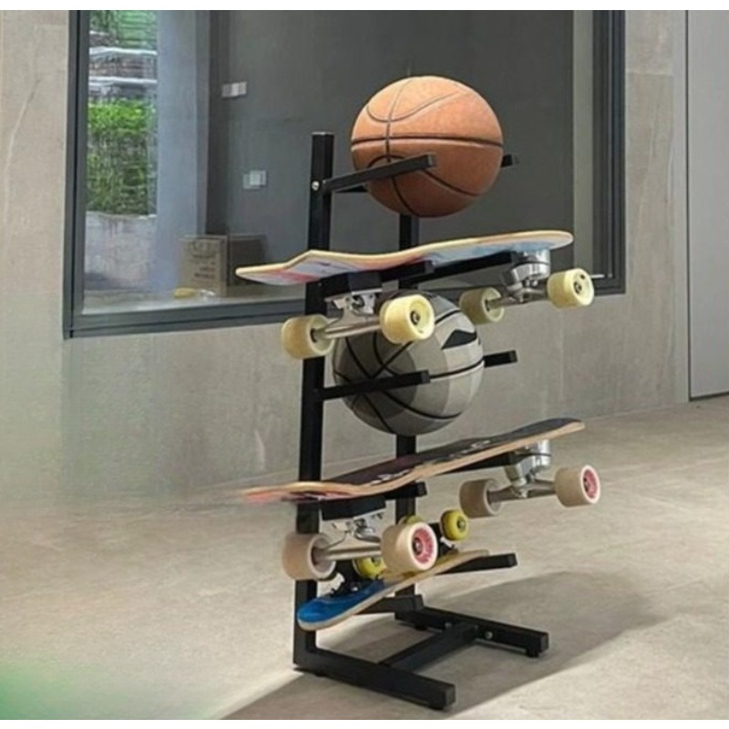 Estante para equipo de skate,  - Sports Equipment Storage Rack reseña y precio