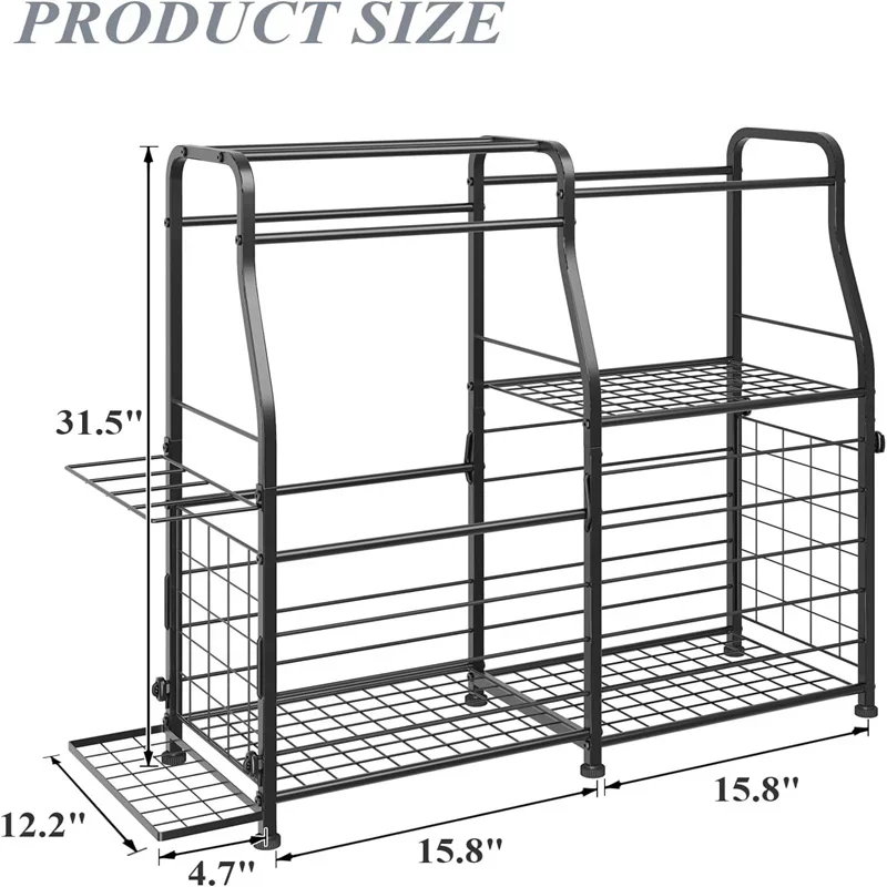 Estante de Almacenamiento de B - Sports Equipment Storage Rack reseña y precio