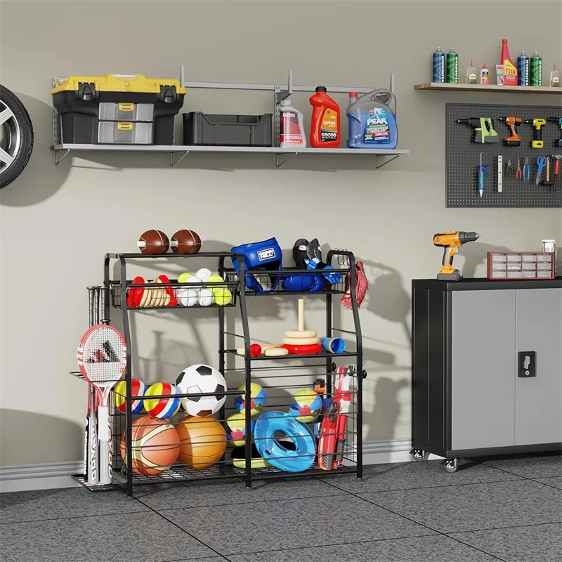 Estante de Almacenamiento de B - Sports Equipment Storage Rack reseña y precio